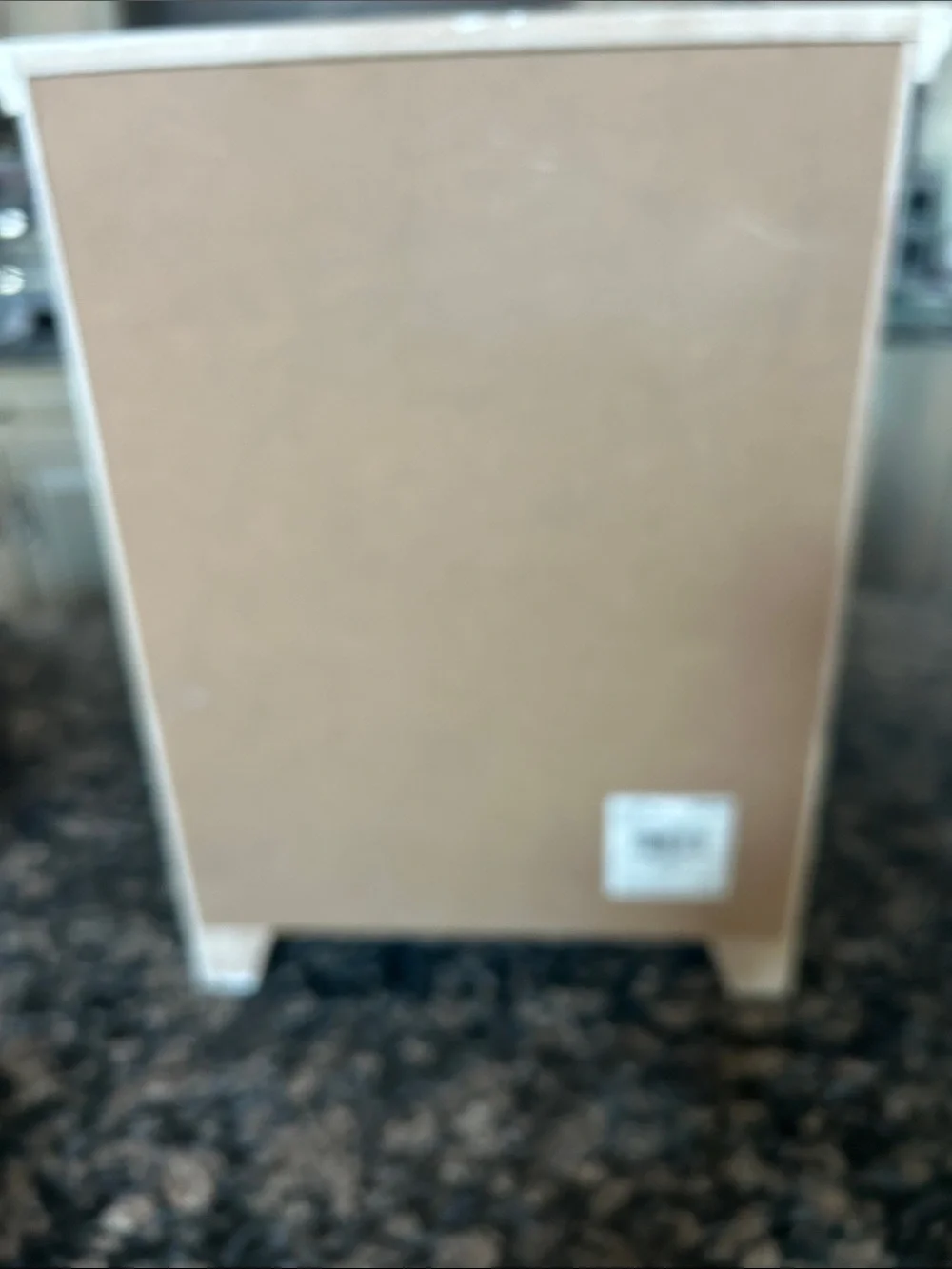 CELEBRATE IT 25.75@ TED & WHITE GINGHAM CABINET NWT